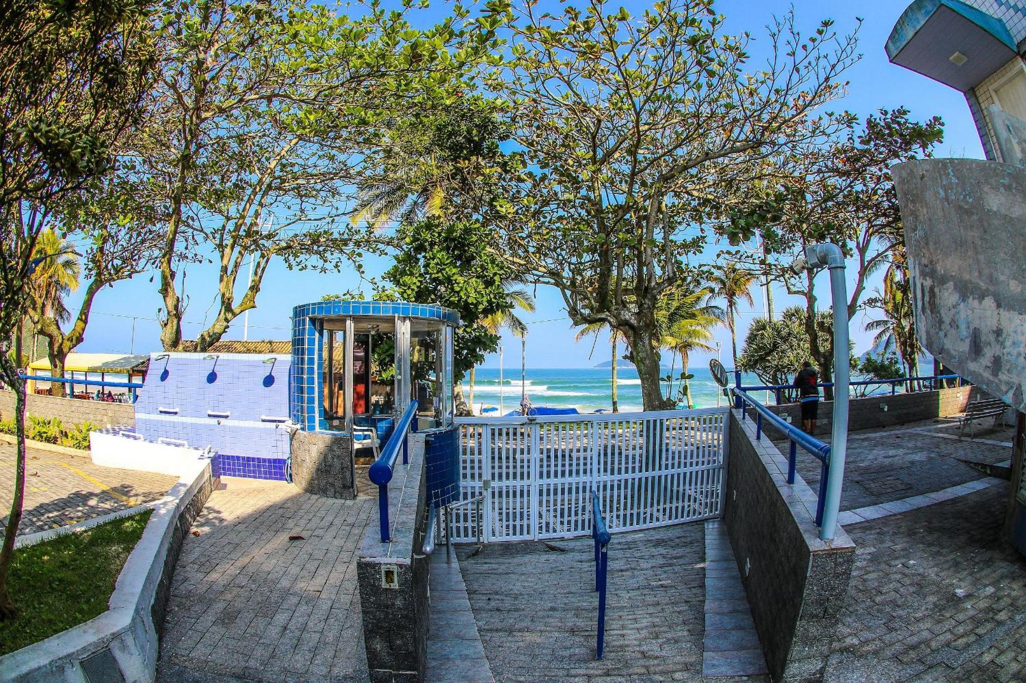 גוארויה 25C - Pe Na Areia Da Praia Do Tombo + Roupas De Cama + Vivo Fibra מראה חיצוני תמונה